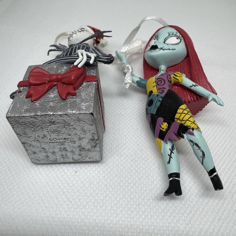 Disney  Jack Skellington Sally Bell Ornaments‎ nightmare Before Christmas lot - Picture 3 of 4